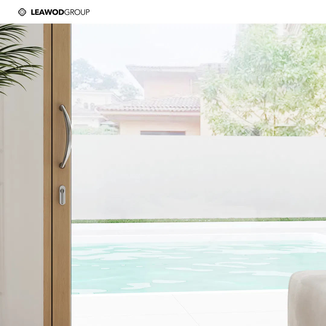 Multi-Chamber Design Pocket Sliding Door Timber-Aluminum Sliding Door for Hotel Patio