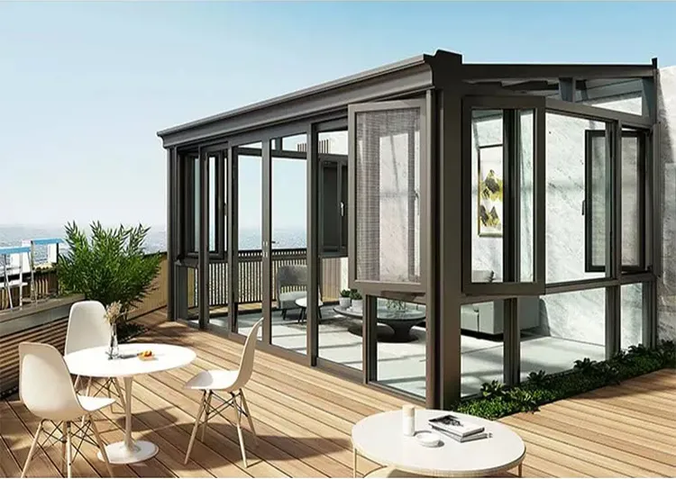 Glass Sunroom Design