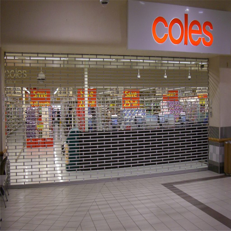 Security Steel/Aluminum Grilles Roller Shutter Door with Best Price