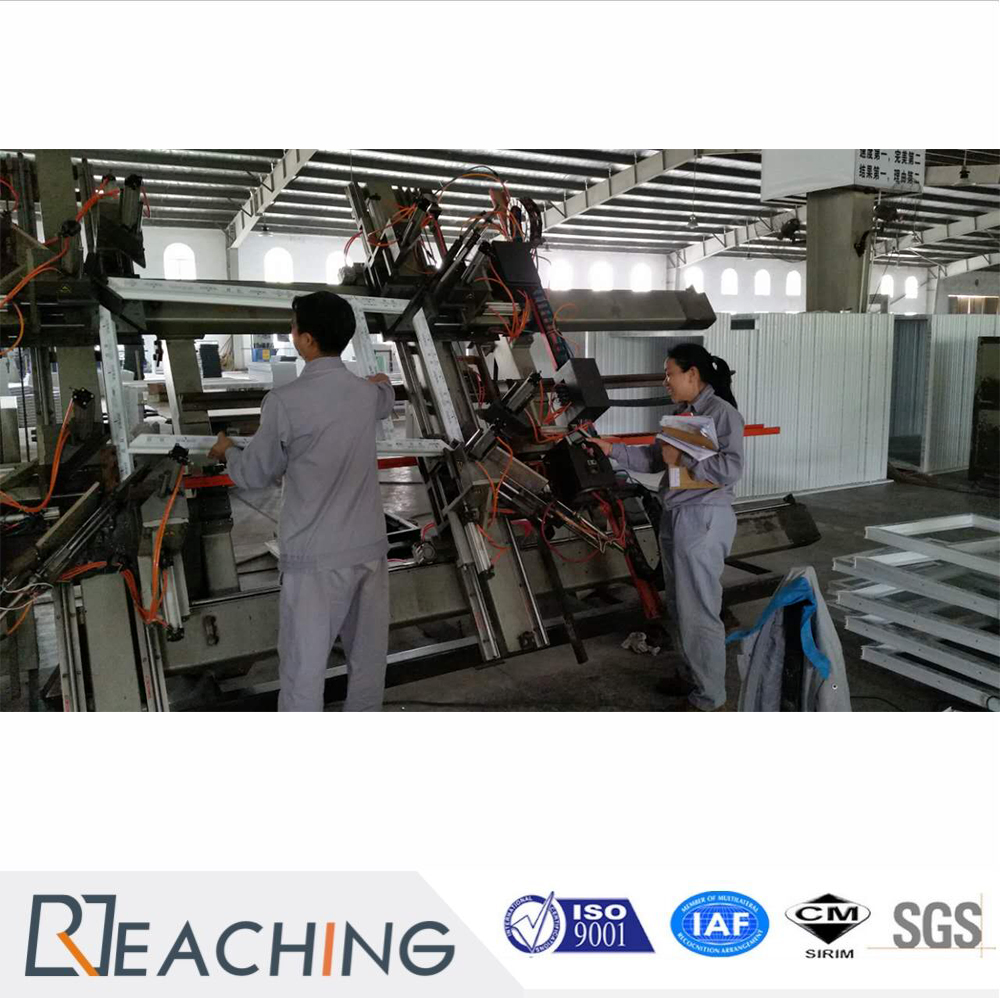 Conch Profile 2 Tracks Double Glass UPVC Stacking Sliding Door