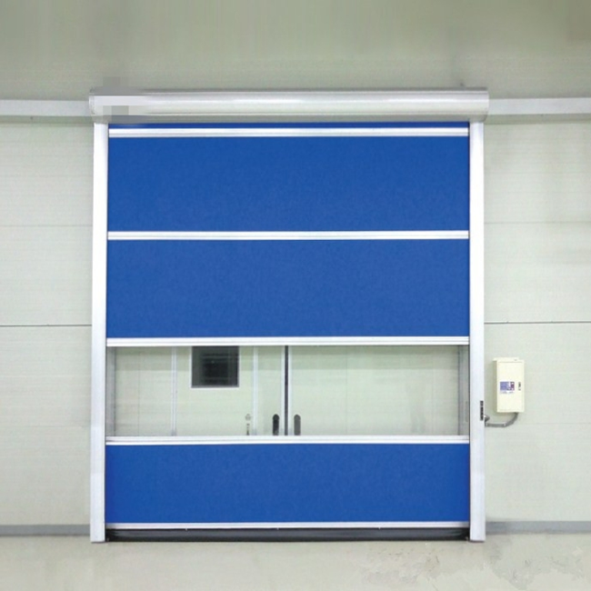 China Radar Sensor Automatic High Speed Fabric Door for Clean Room (HF-1045)
