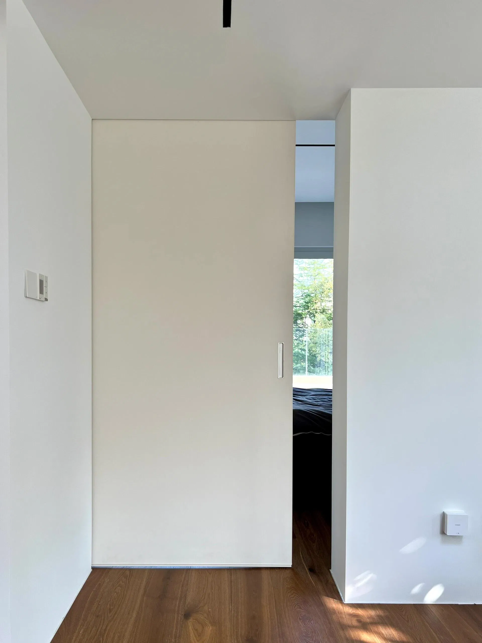 Manufacturer Wholesale Bulk Home Interior Wooden Sliding Pocket Doors