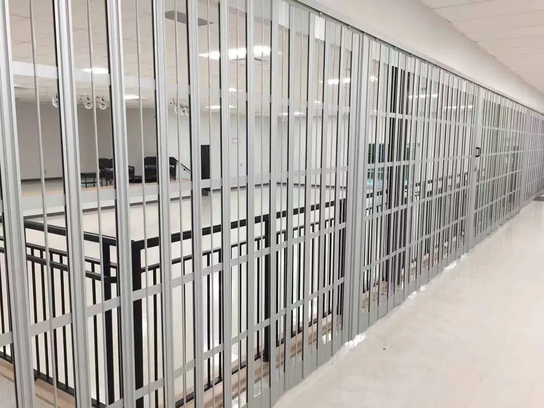 Side Folding Security Grilles for Commercial Shops