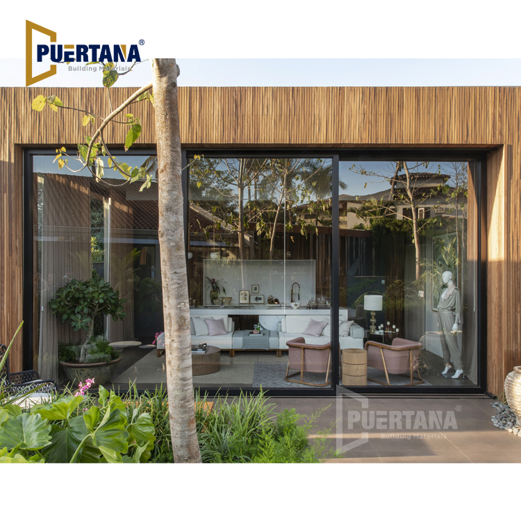 Pocketing or Stacking Multi-Slide Plus Doors Aluminium Patio Door for Residential