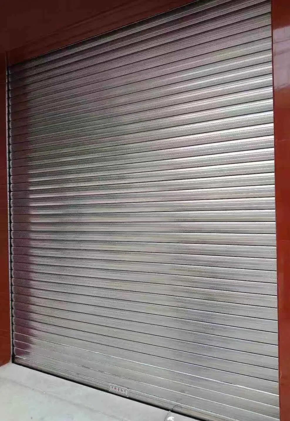 Industrial Interior Grilles Rolling Industry Roller up Galvanized Steel Metal Industry Stainless Steel Security Exterior Rolling Shutters Door