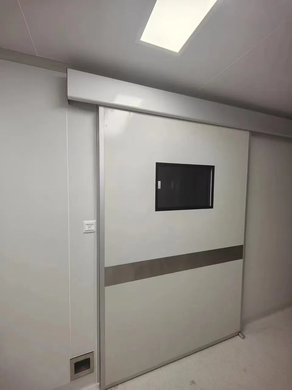 Wave Sensor &amp; Foot Switch Touchless Automatic Door for Hospital