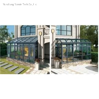 Energy-Saving Summer Garden Room 4 Season Conservatories Solarium Aluminum Sunrooms &amp; Glass Houses