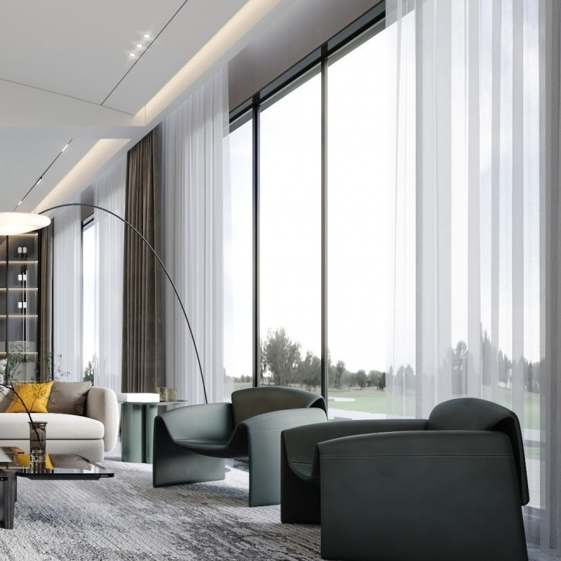 Italy Luxury Interior Door House Interior Wall-Mounted Aluminium Hidden Slider Door Internal Aluminum Pocket Sliding Glass Door