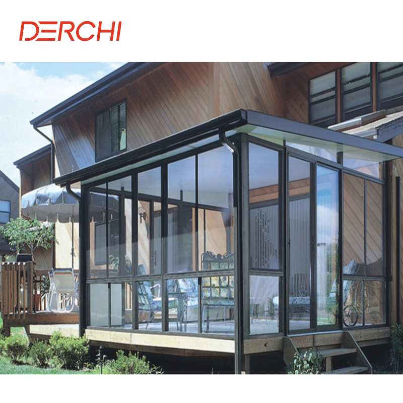 Outdoor Porch Enclosure Kit Bespoke Glass Tiled Conservatory Sunroom Aluminium Conservatory