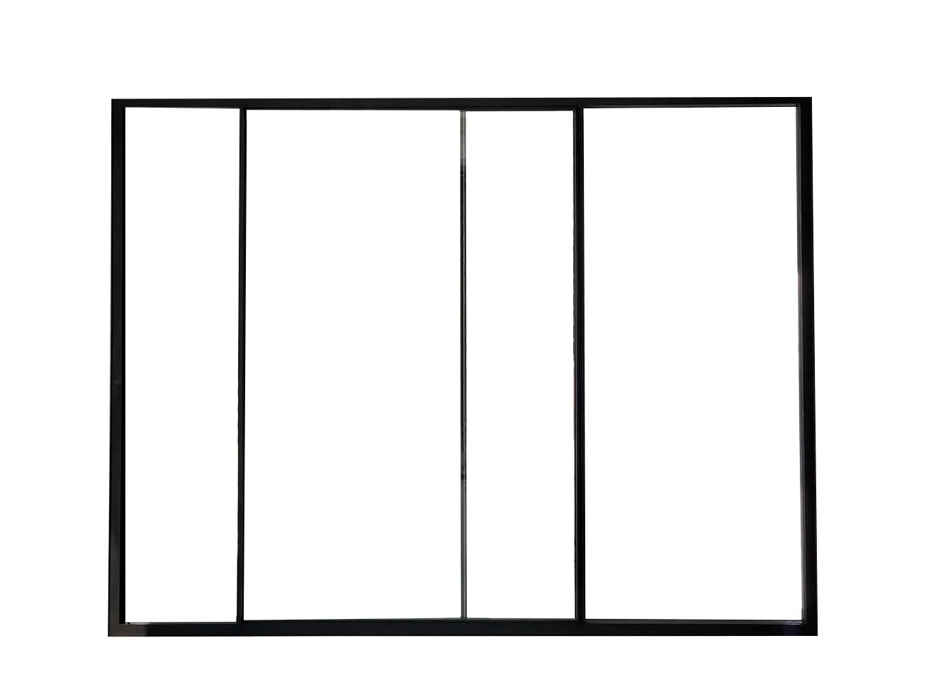 Customized Slim Sliding Glass Door with a Large Panoramic View