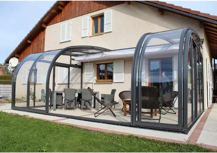 Outdoor Glass Sunroom