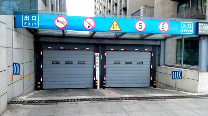 Automatic Electric Radar Sensors Infrared Inductionrapid Speed Spiral Doors Spiral Ground and Underground Safety Garage Doors