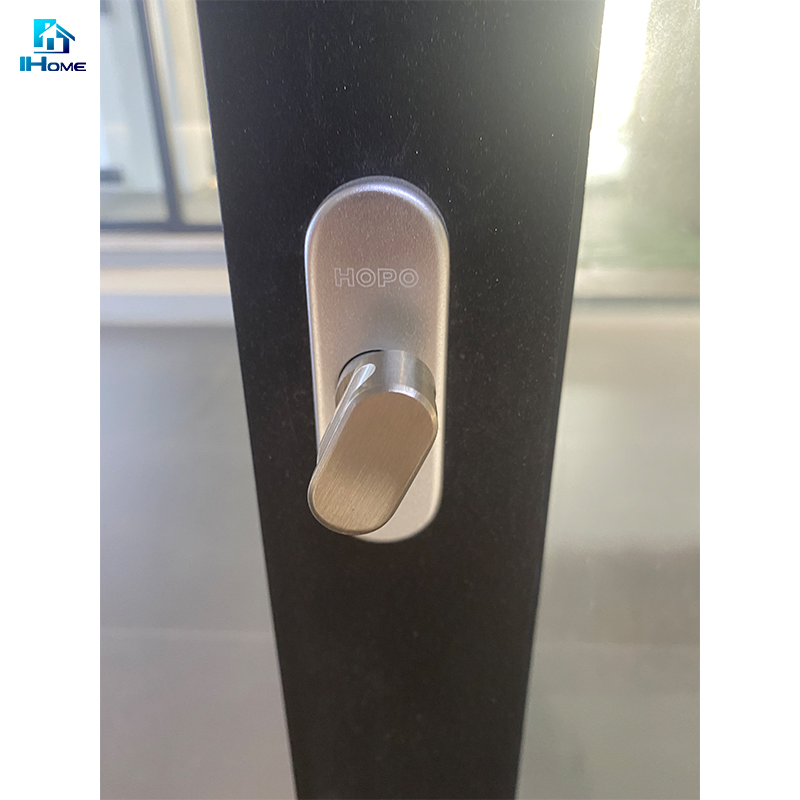 Narrow Slim Frame Aluminium Sliding Accordion Doors with Double Glass Panoramic Doors