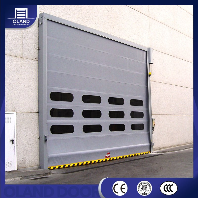 Wholesale Price PVC Customize Multi Fold Doors with Automatic High Speed Stacking Rolling Curtain Rapid Door for Cold Chain Logistics Factory