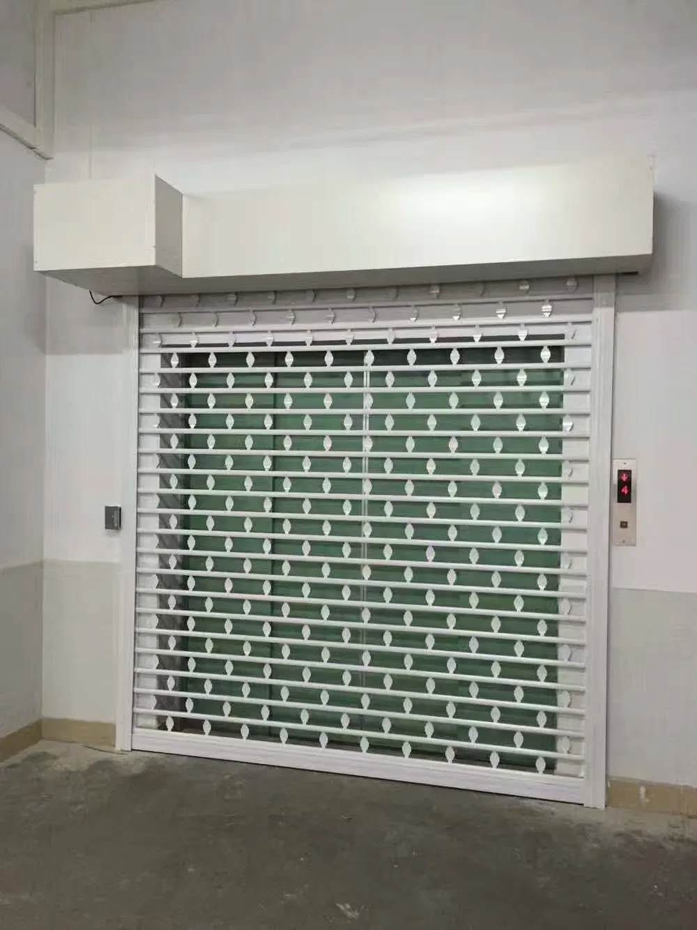 Grill Rolling up Security Automatic Aluminum Grilles Roller Shutter Doors