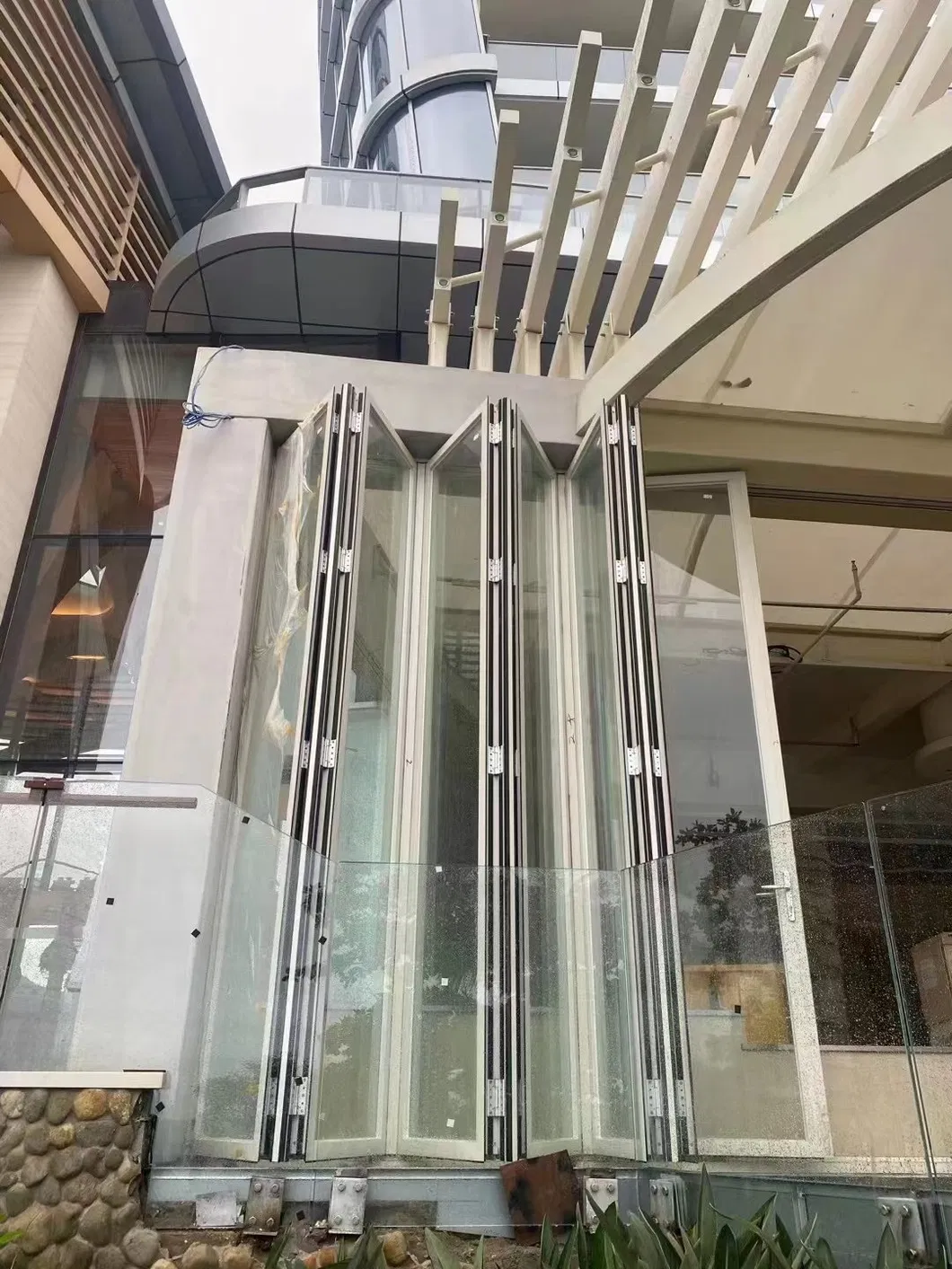 Aluminum Folding Door View 1