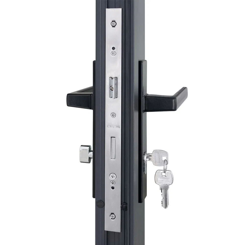 Glazed Door Exterior Conceal Stacking Sliding Aluminum Folding Door