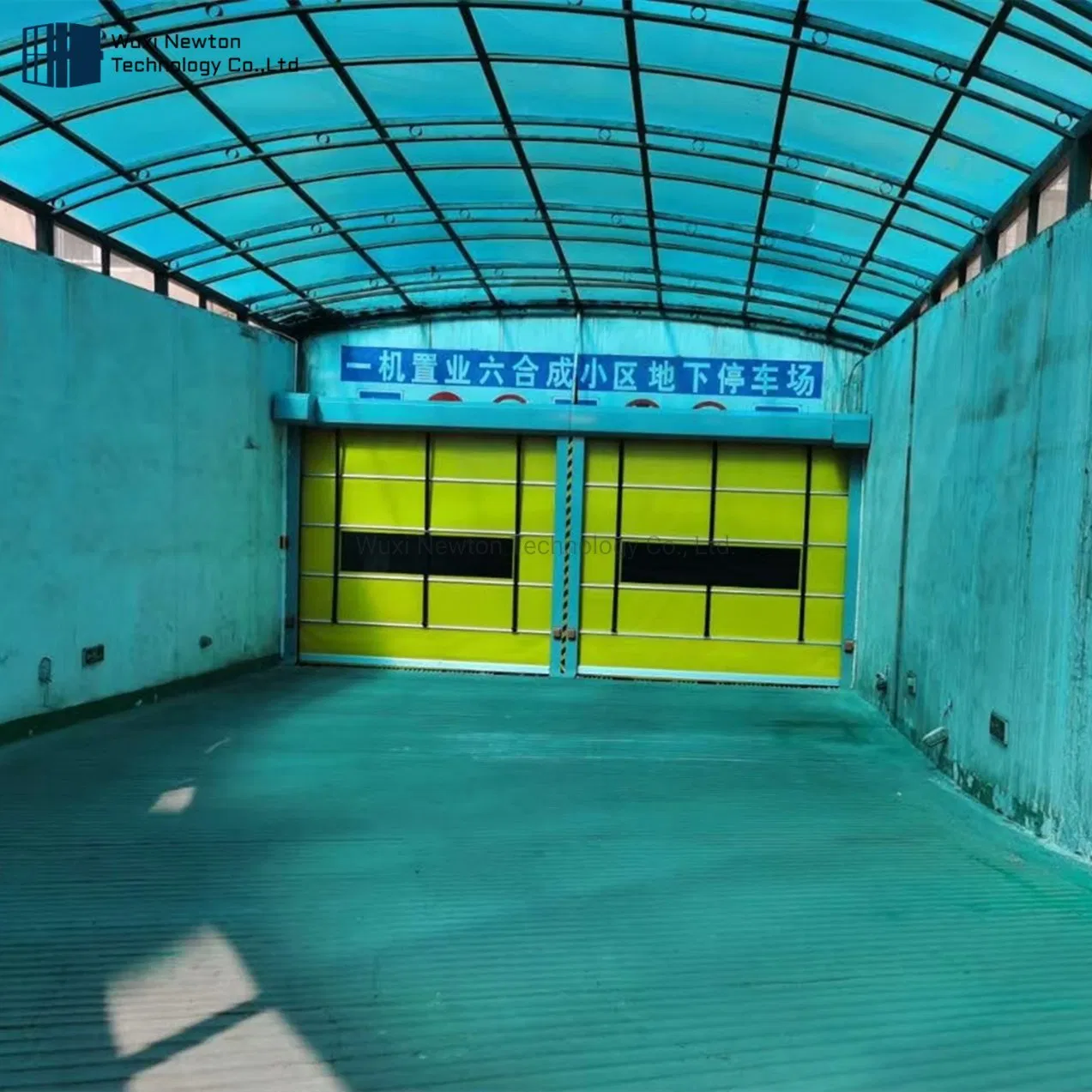 Exterior PVC Doors Prices Fast Acting High Speed Stacking Sliding Door for Feed Mill