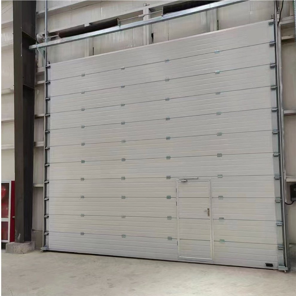 Loading Bay Heavy Duty Safety Sensor Insulated Automatic High Speed Lift Door