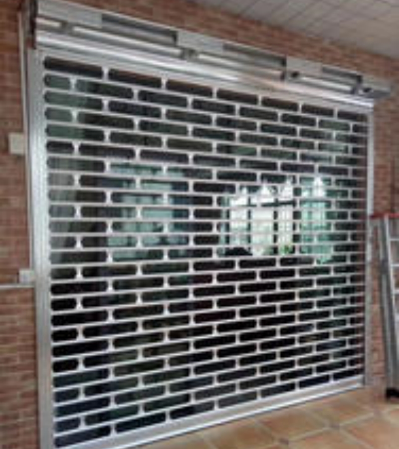 Factory Customized Rolling up Security Steel Grilles Roller Shutter Door for Shop