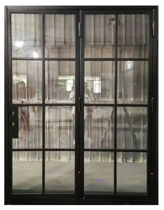 Light Weight Steel Metal Bifold Folding Stacking Door with Multi-Panel System on One Side