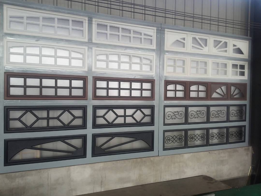 Hot Sale High Quality Single or Double Remote Control Sectional PU Automatic Flip up Electrical Morden Tilt Smart Steel Morden Overhead Garage Doors for Home