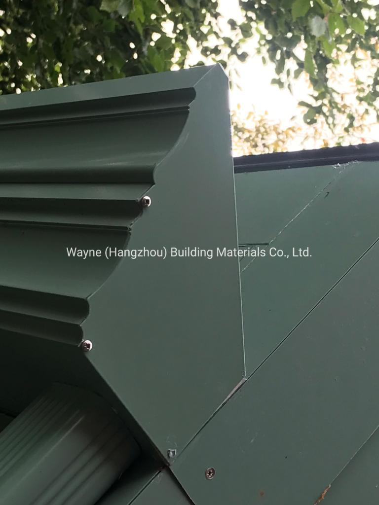 Green Color Aluminium Glass Conservatory with Customized Design for SPA House Garden House Flower House Home Office Home Gym From China Factory with Warranty