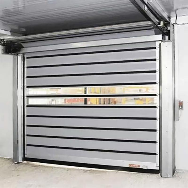 Entrance Factory Overhead Industrial Sectional Gate and Automatic Warehouse Door with Thermal &amp; Sound Insulation Steel Frame