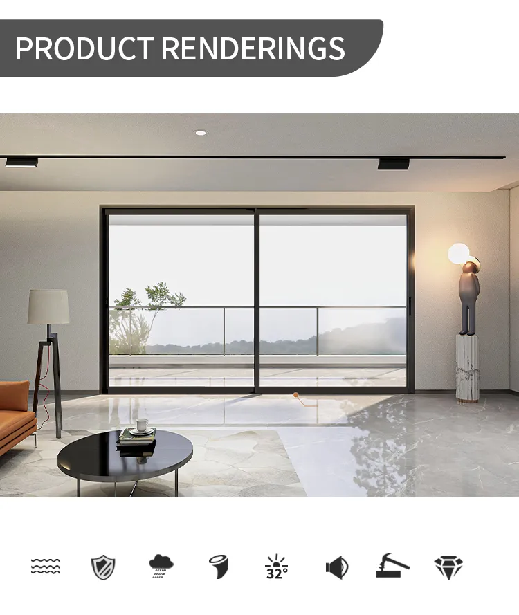 Sliding Glass Aluminium Door