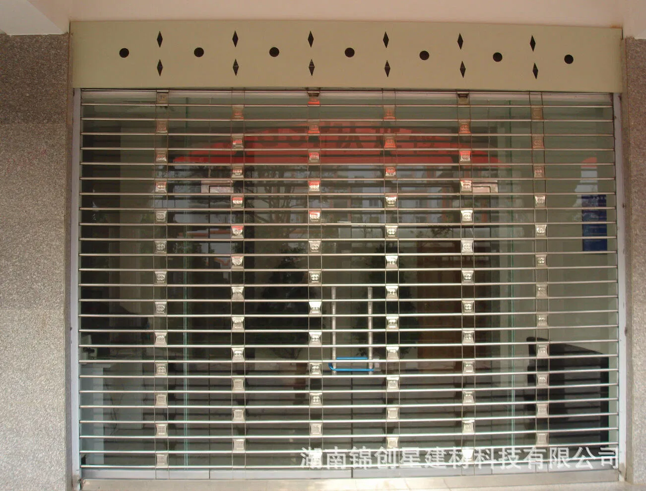 Cheap Automatic Grille Roller Shutter Door Security Stainless Steel Grill Rolling Top Doors for Warehouse Metal Roll up Door