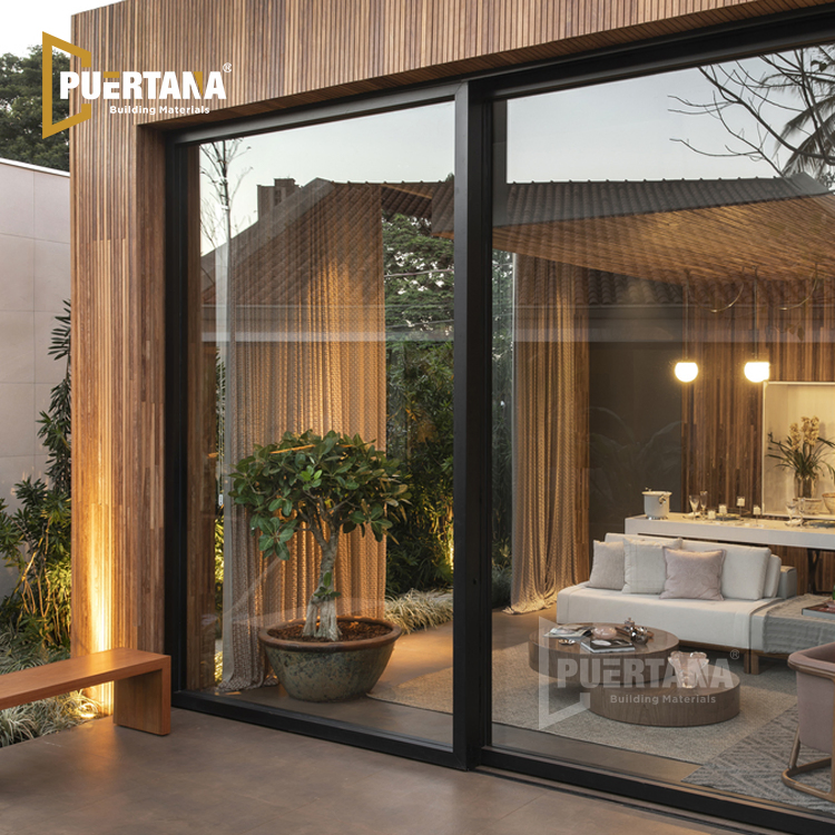 Pocketing or Stacking Multi-Slide Plus Doors Aluminium Patio Door for Residential