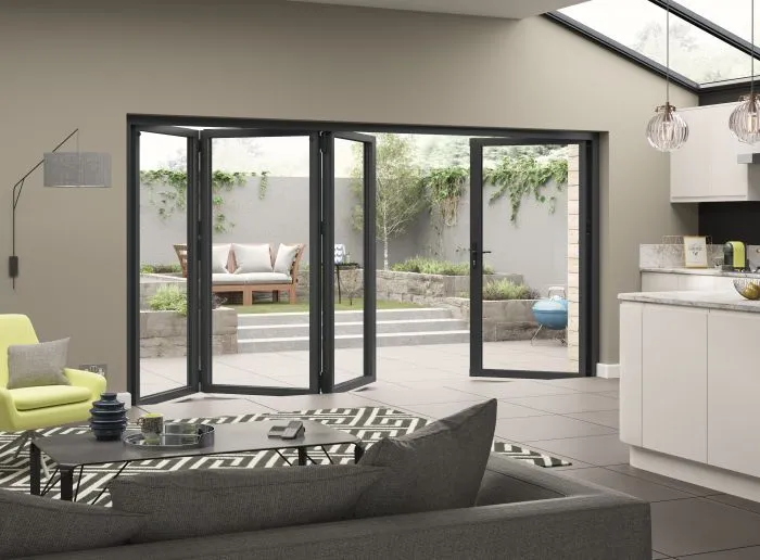 Aluminum Bi Fold Door View 1