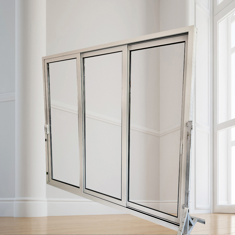 85 Series Thermal Break Aluminum Sliding Doors with Laminated Glass, Floor Spring &amp; EPDM Seal for Safety