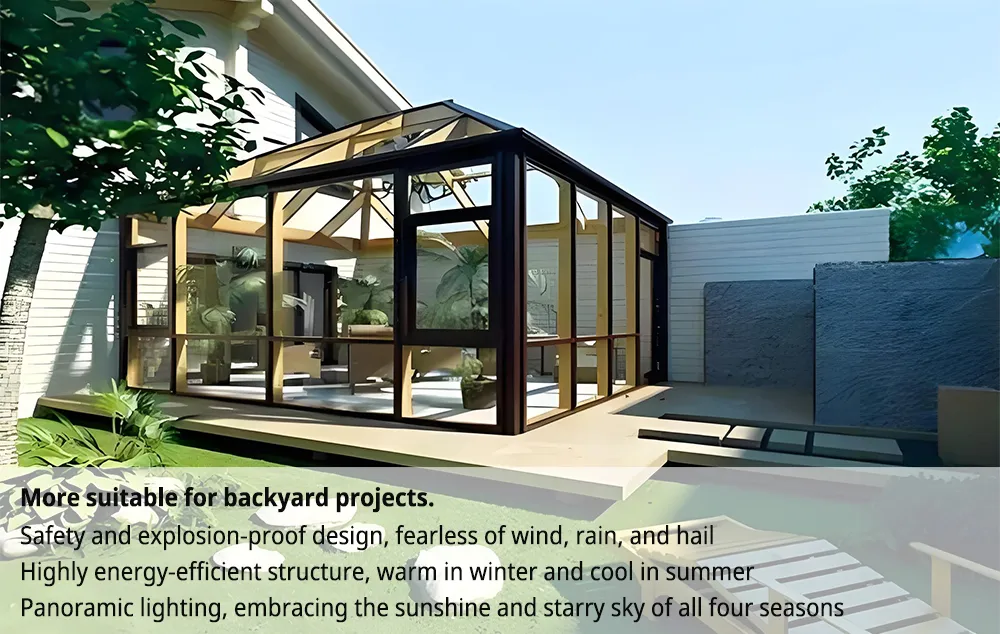 Luxury Thermal Break Aluminum Conservatory