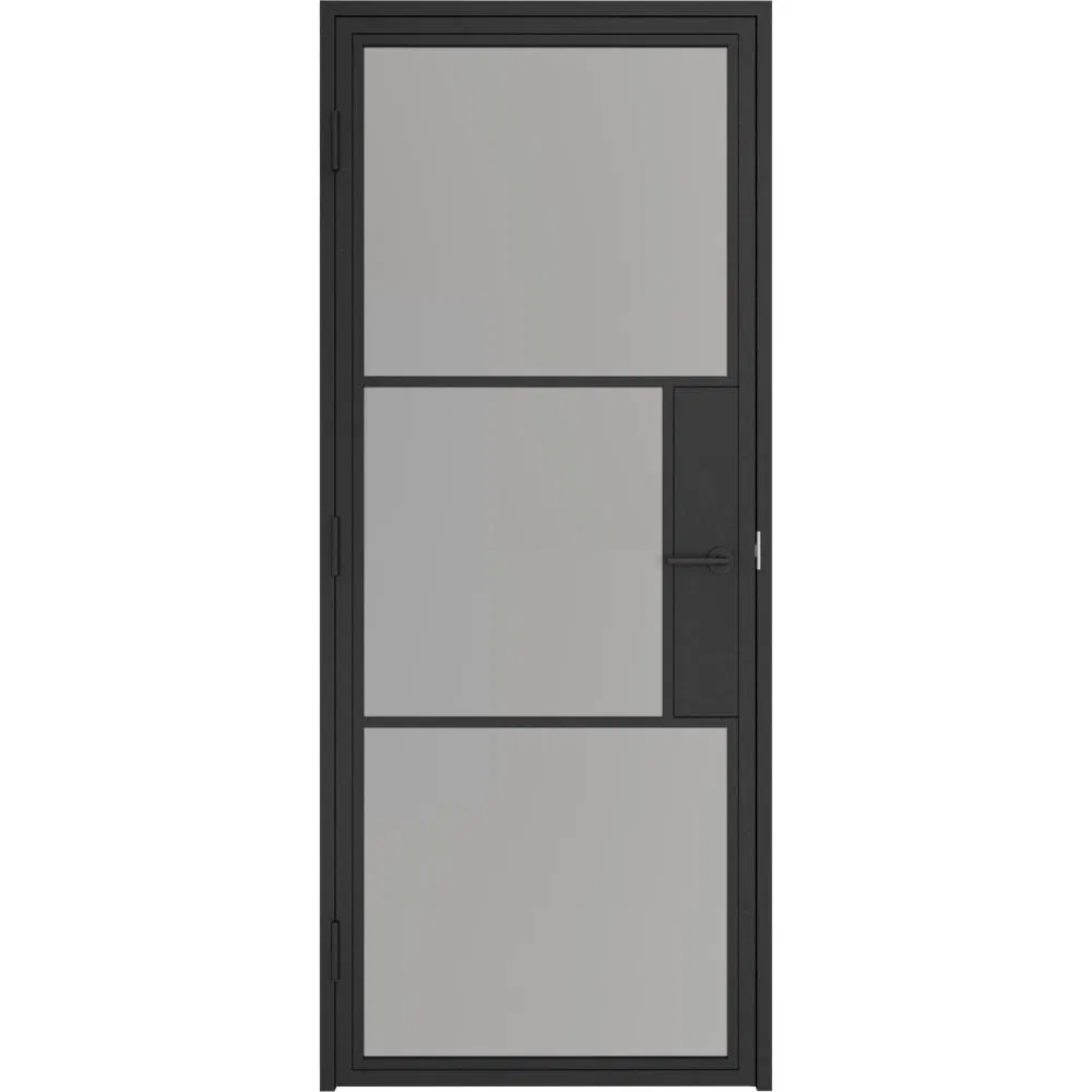 Metal Frame Glass Door 2