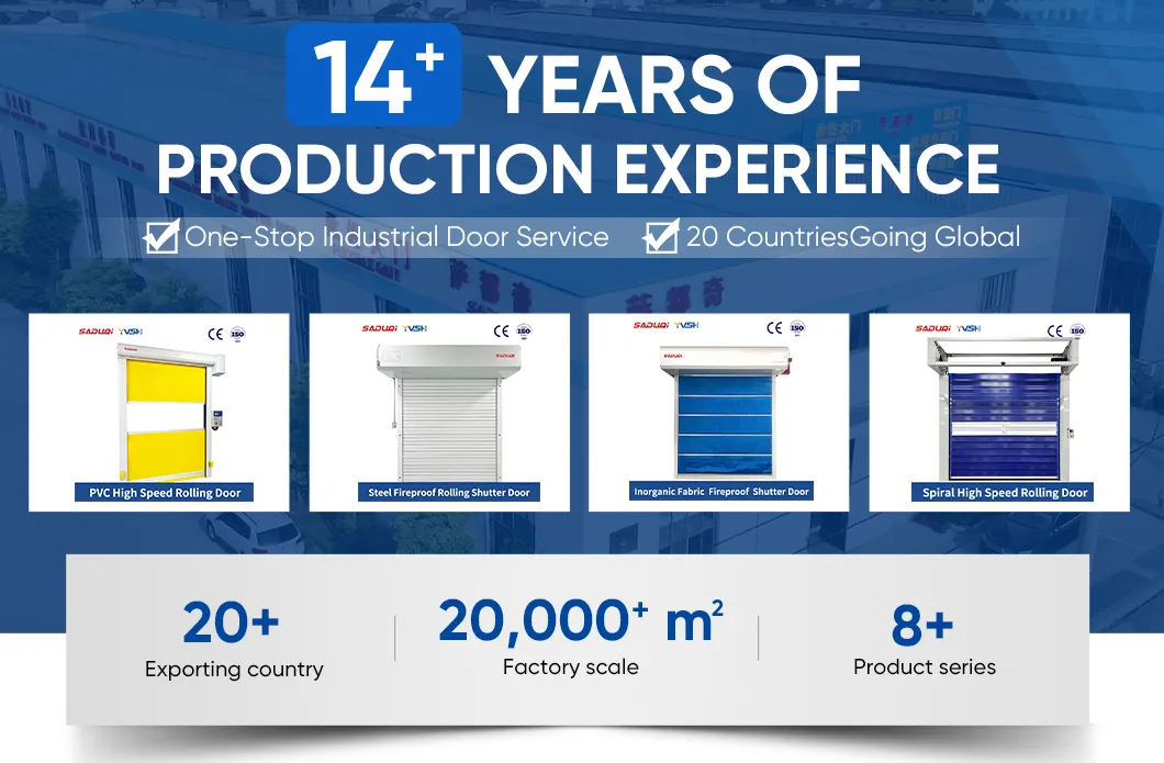 Industrial High Speed Stacking Garage Door