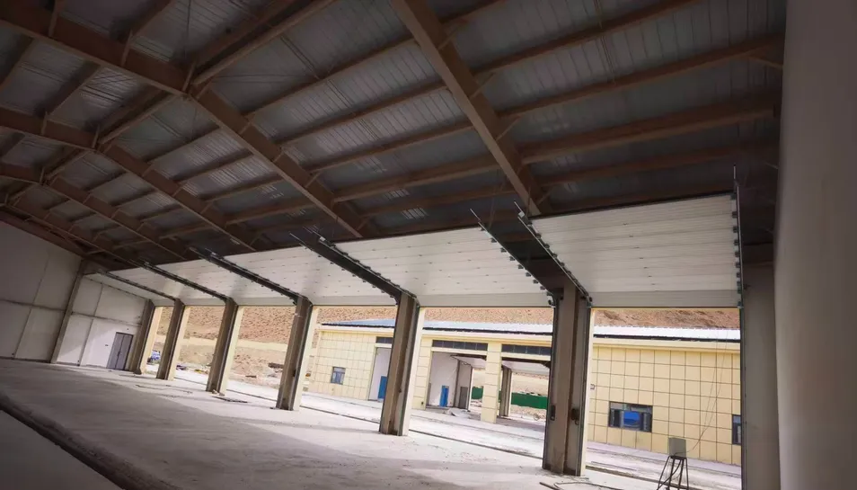 Industrial Door Logistics Entrance