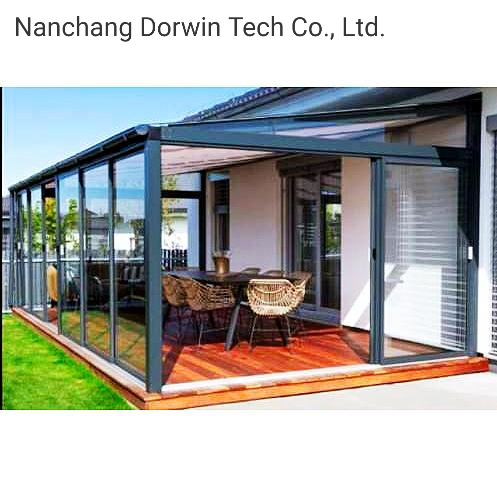 Simple Style Solar Energy Sunroom Glass House Conservatory Flooded with Sunshine