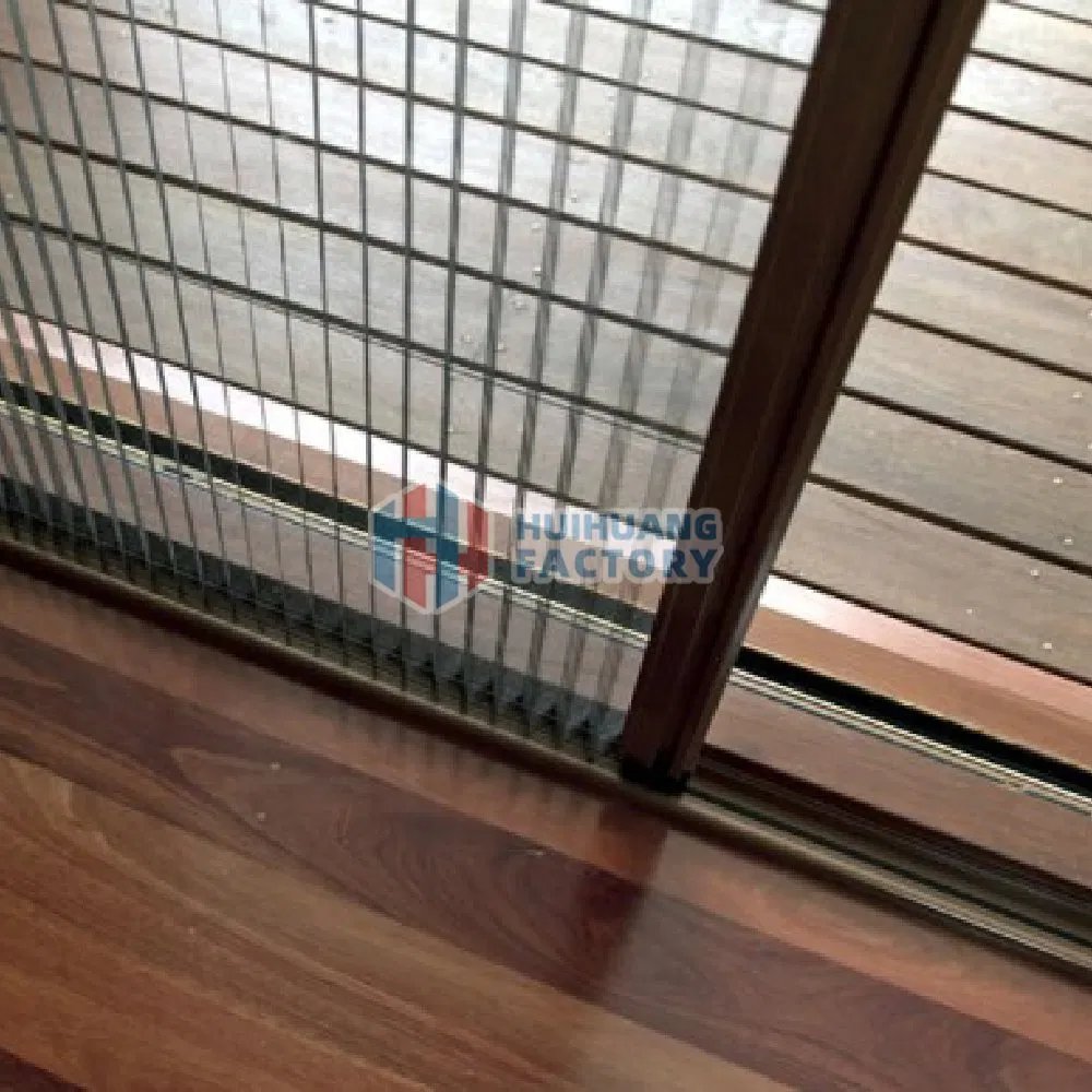 Customized Retractable Aluminum Frame Screen Window Mosquito Net Slding Window or Door