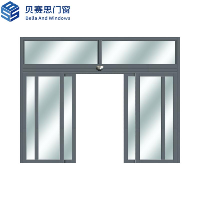 Thermal Break Lift Slide Doors Fire Rated Double Patio Doors Sliding Glass Retractable Aluminum Sliding Door with Screen