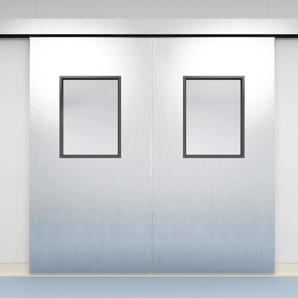 Multi-Track Automatic Aluminum Wooden Sliding Pocket Door for Residential Living Areas