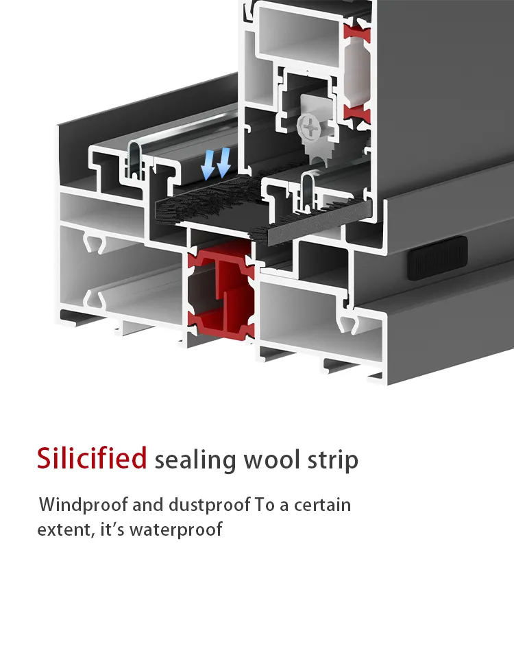 Sliding Glass Aluminium Door