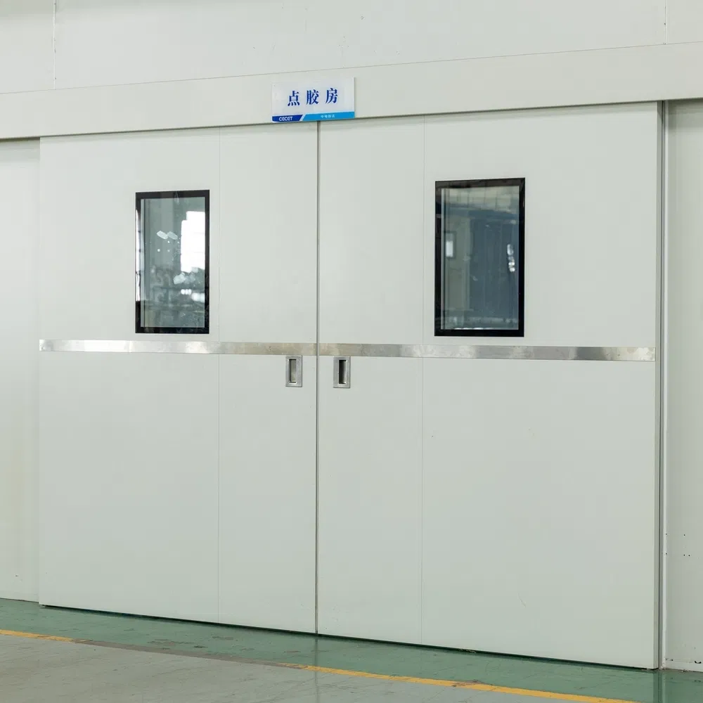 Multi-Track Automatic Aluminum Wooden Sliding Pocket Door for Residential Living Areas