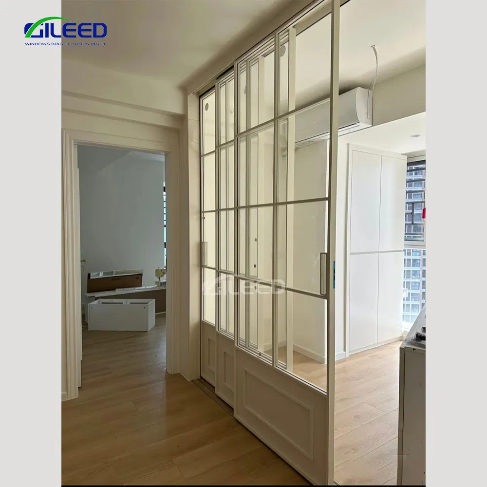 Retractable Screen 10 Foot Aluminum Alloy 3 Panel Sliding Patio Doors