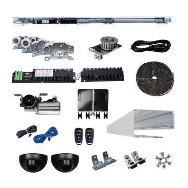 150kg Build-in Receiver Motion Sensor Automatic Aluminum Sliding Door Xc90