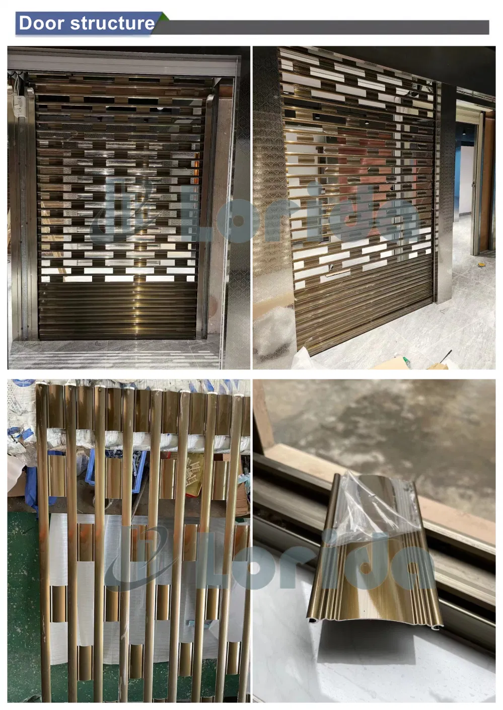 Security Grill Roller Shutter Detail 1