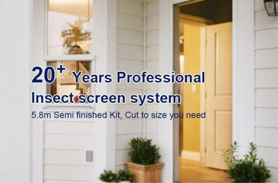 Fiberglass Mesh Retractable Screen Door