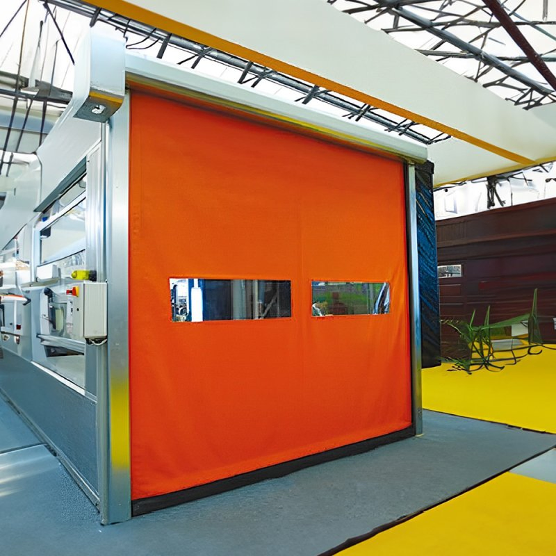 Automatic Zipper Type Self Repairing Sensor High Speed Quick Opening Zipper Door