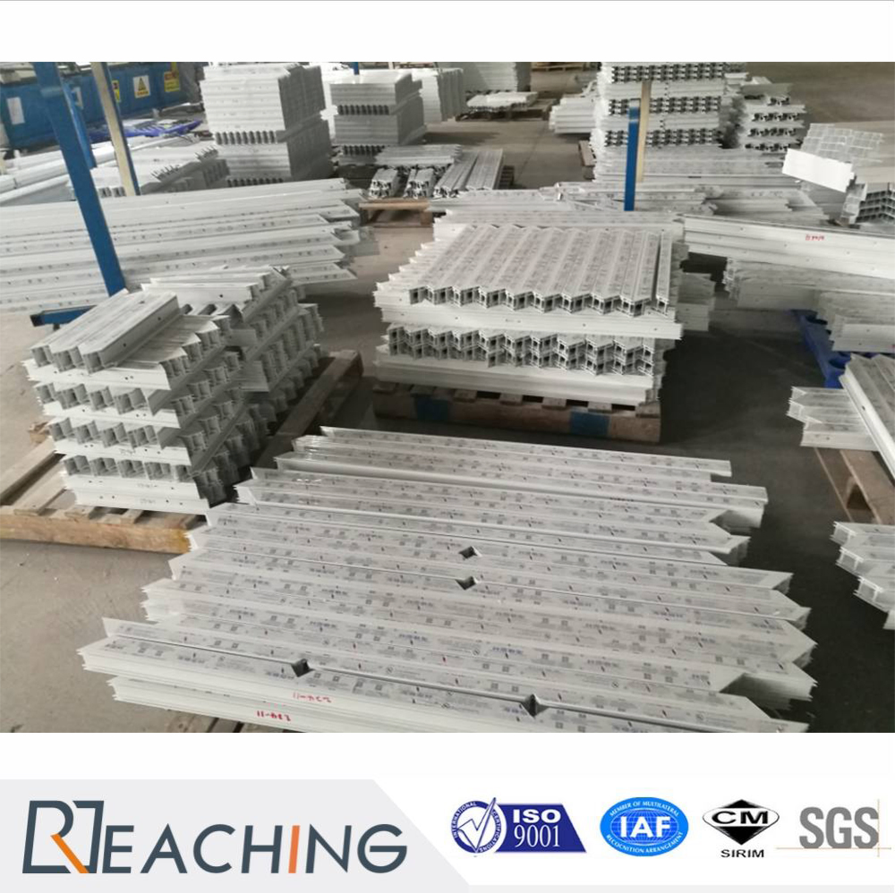 Conch Profile 2 Tracks Double Glass UPVC Stacking Sliding Door