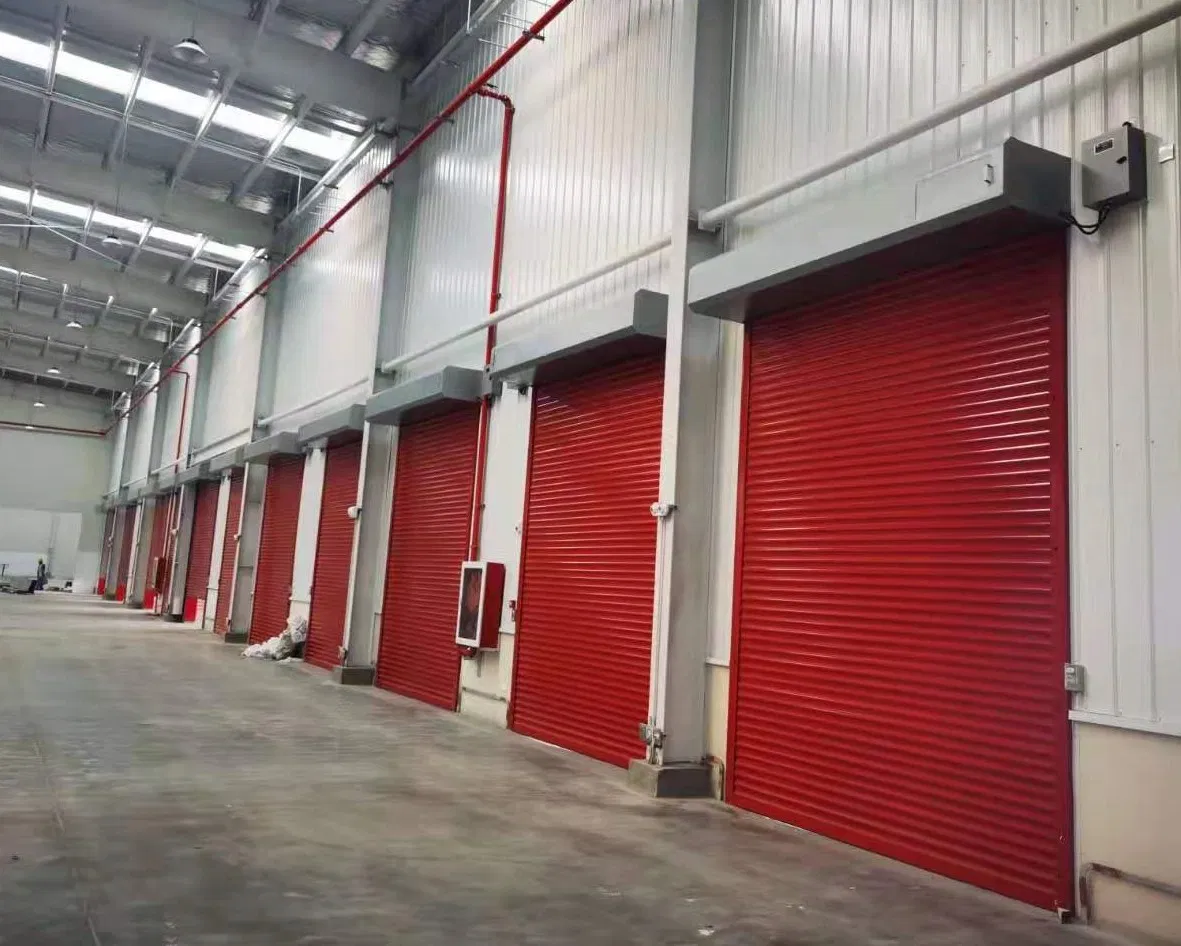 Industrial Interior Grilles Rolling Industry Roller up Galvanized Steel Metal Industry Stainless Steel Security Exterior Rolling Shutters Door